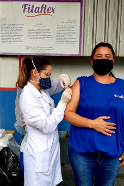 Fitaflex realiza campanha de vacina��o contra gripe